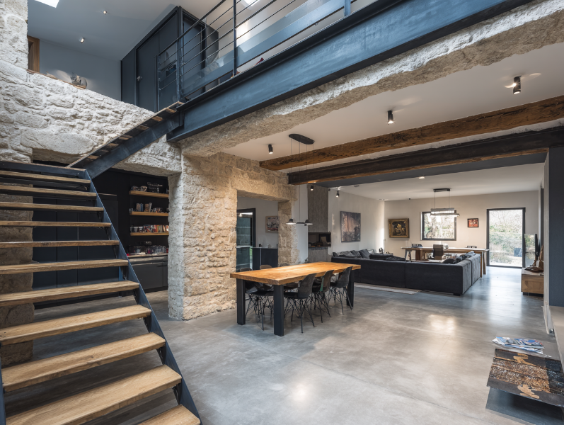 Du patrimoine à un intérieur contemporain