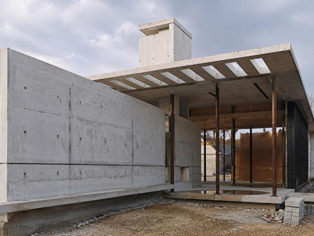 Une architecture contemporaine en béton